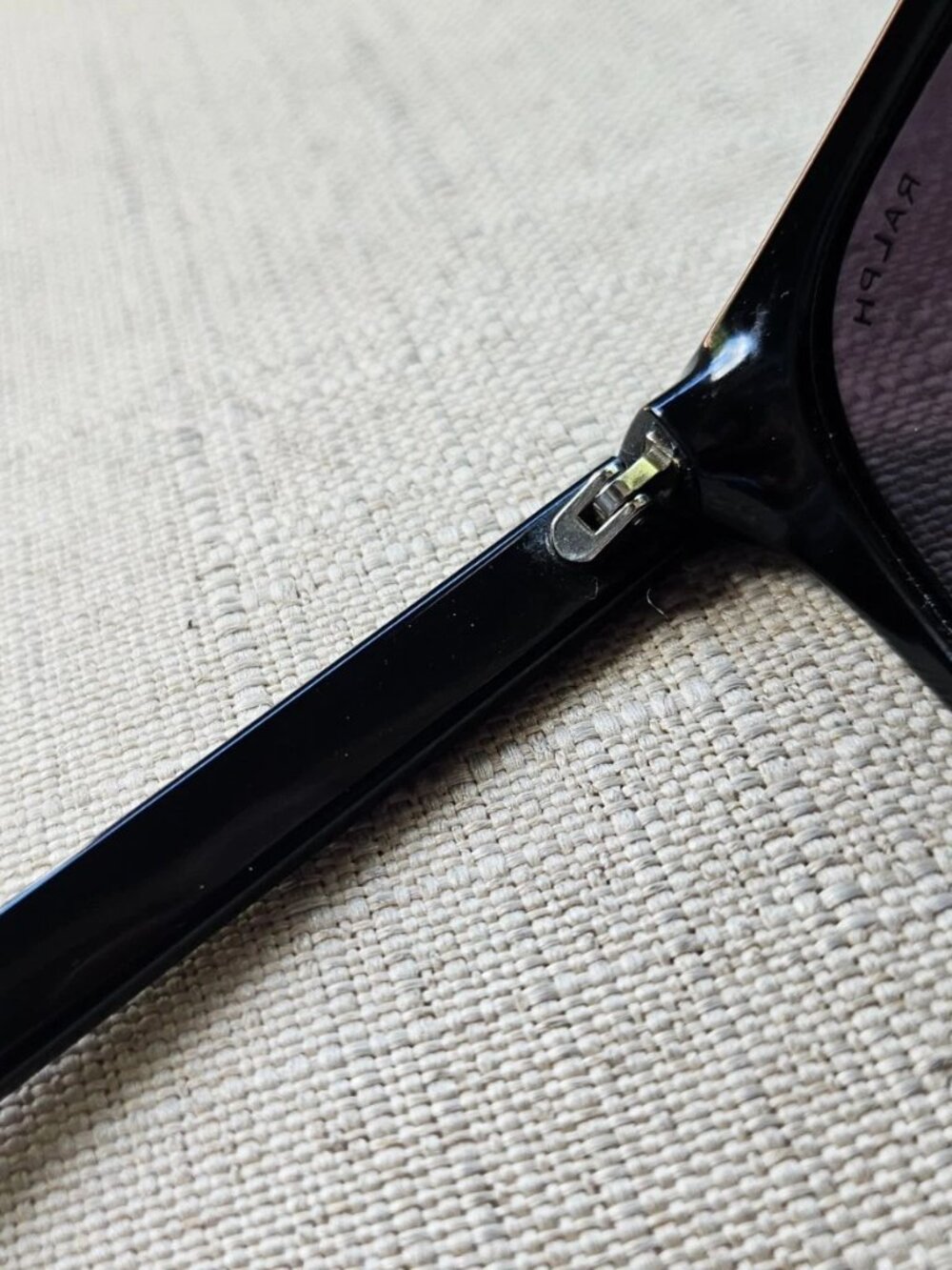 Ralph Lauren Women Sunglasses Black Eyewear Shades - Picture 10 of 12